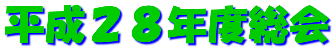 平成２８年度総会