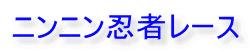 ニンニン忍者レース