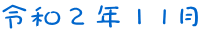 令和２年１1月